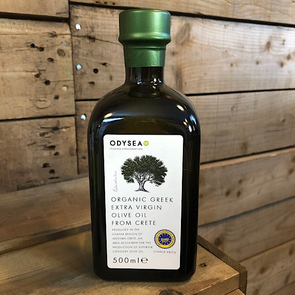 Organic Greek Extra Virgin Olive Oil by Odysea 500ml GF The Brand Family